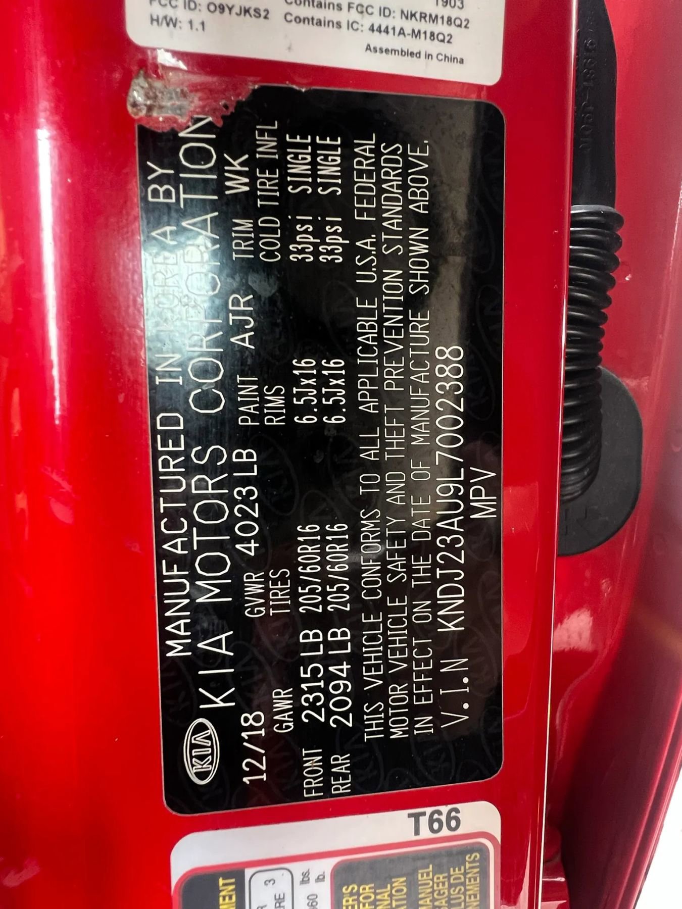 Used 2020 Kia Soul S FWD image 32