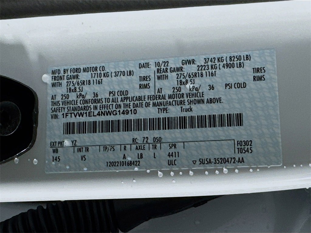 Used 2022 Ford F150 Lightning Pro image 48