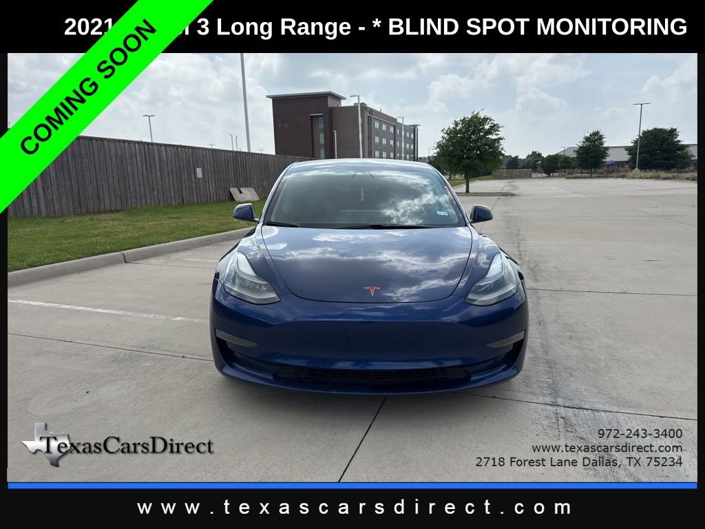 Used 2021 Tesla Model 3 Long Range AWD/4WD image 2