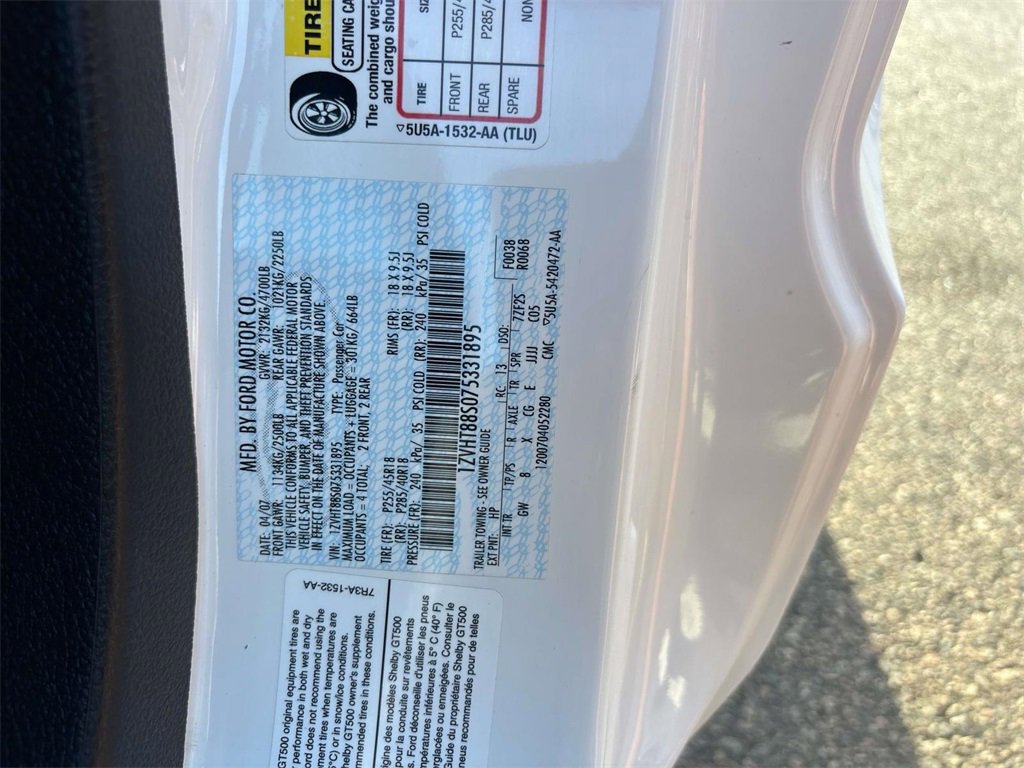 Used 2007 Ford Mustang Shelby GT500 image 26