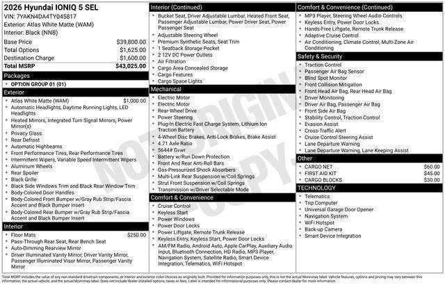 New 2026 Hyundai Ioniq 5 SEL image 32