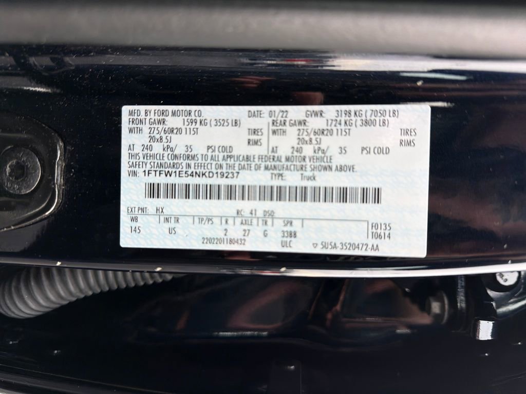 Used 2022 Ford F150 XLT w/ Equipment Group 302A High image 29