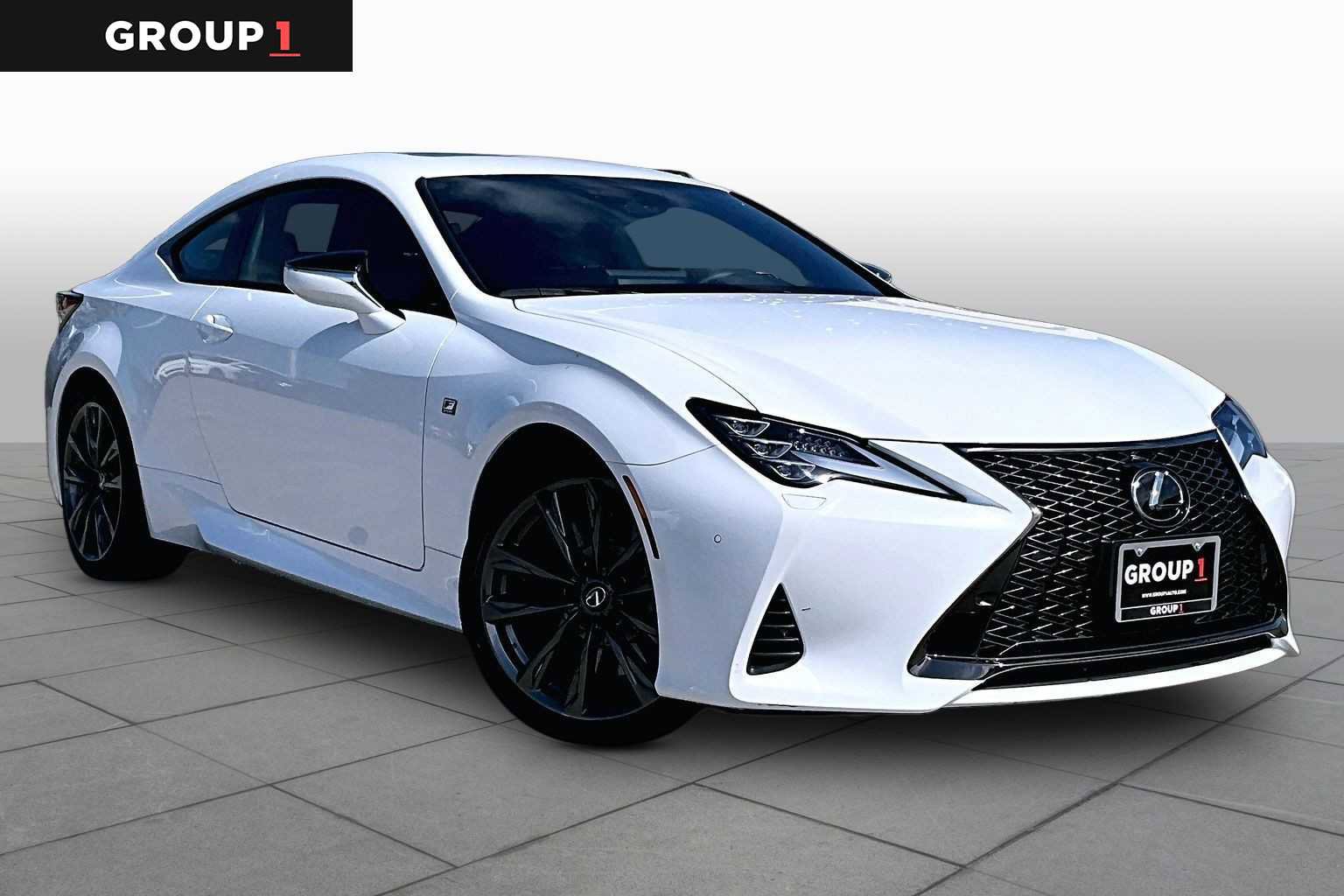 Certified 2025 Lexus RC 350 F Sport w/ Navigation Package RWD image 3