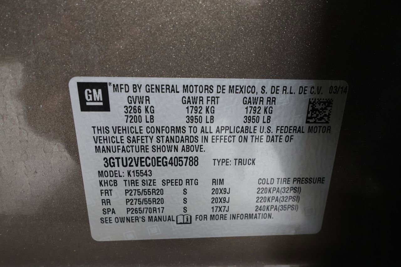Used 2014 GMC Sierra 1500 SLT w/ SLT Crew Cab Value Package AWD/4WD image 19