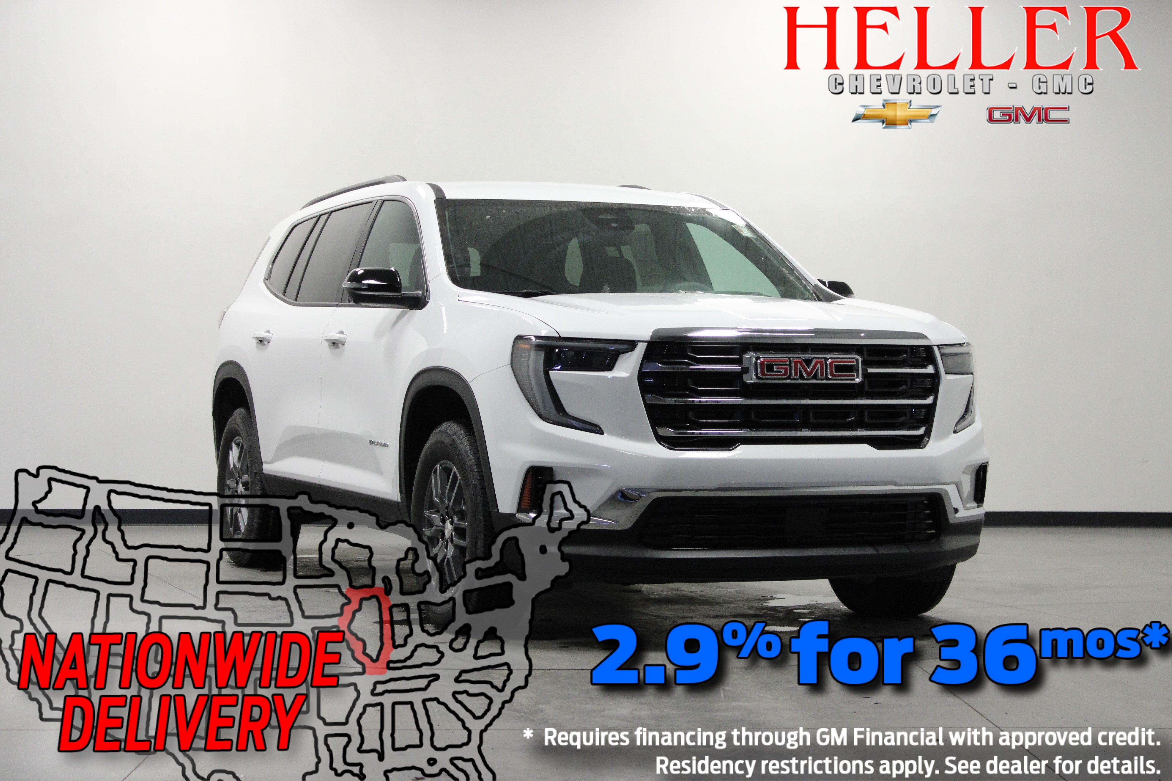New 2025 GMC Acadia Elevation