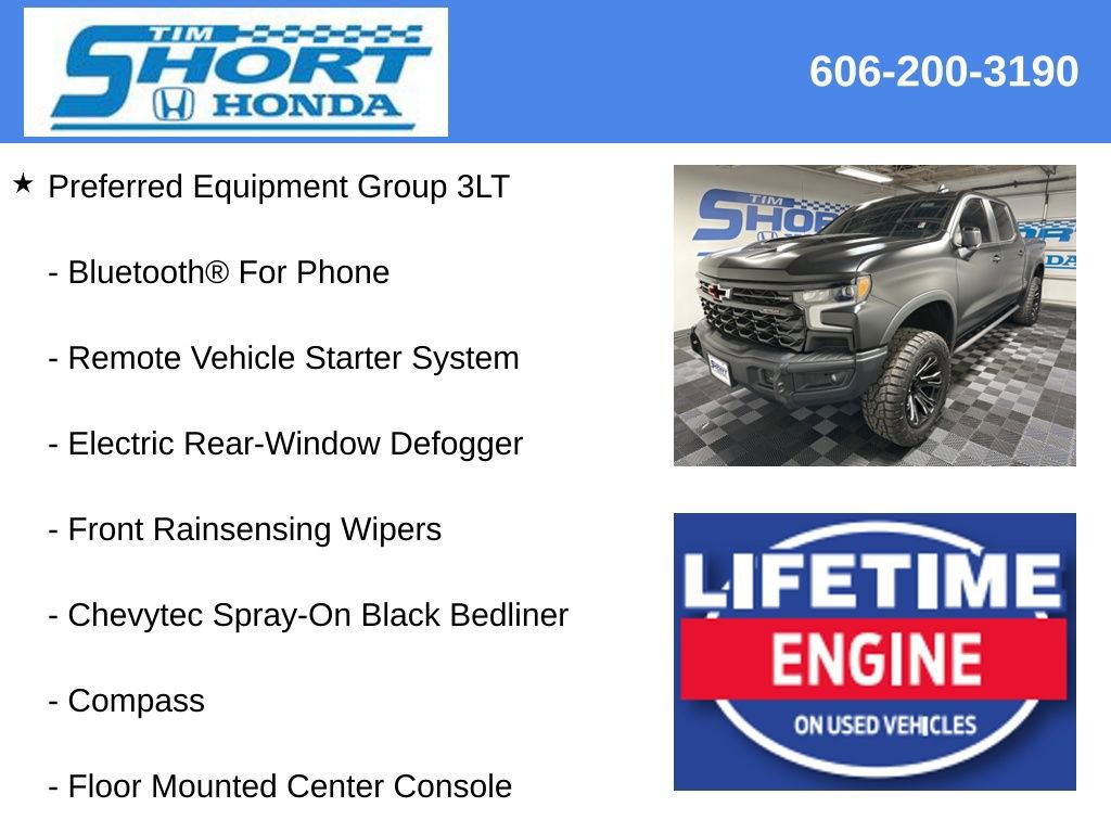 Used 2023 Chevrolet Silverado 1500 ZR2 w/ ZR2 Bison Edition image 12