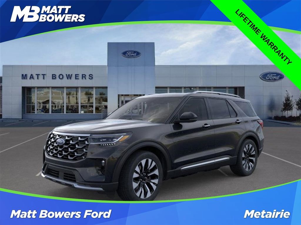 New 2025 Ford Explorer Platinum w/ LUX Leather Package