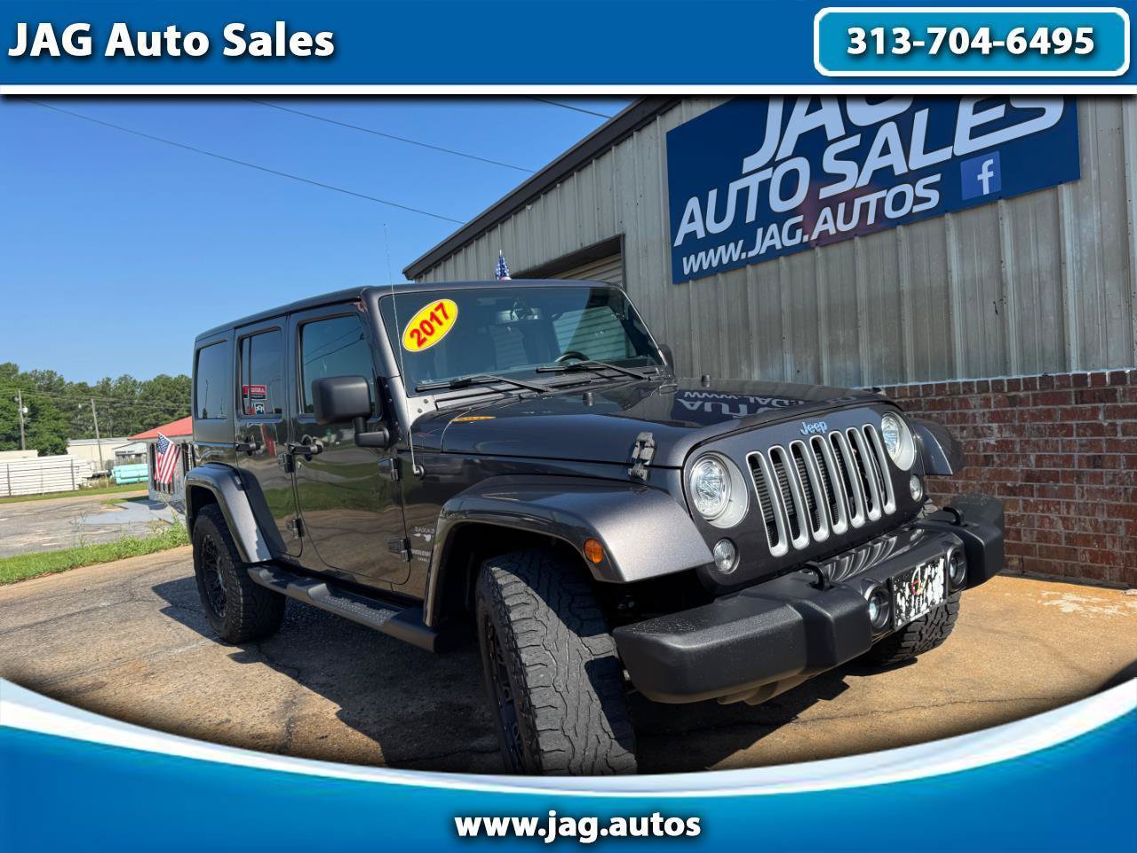 Used 2017 Jeep Wrangler Unlimited Sahara