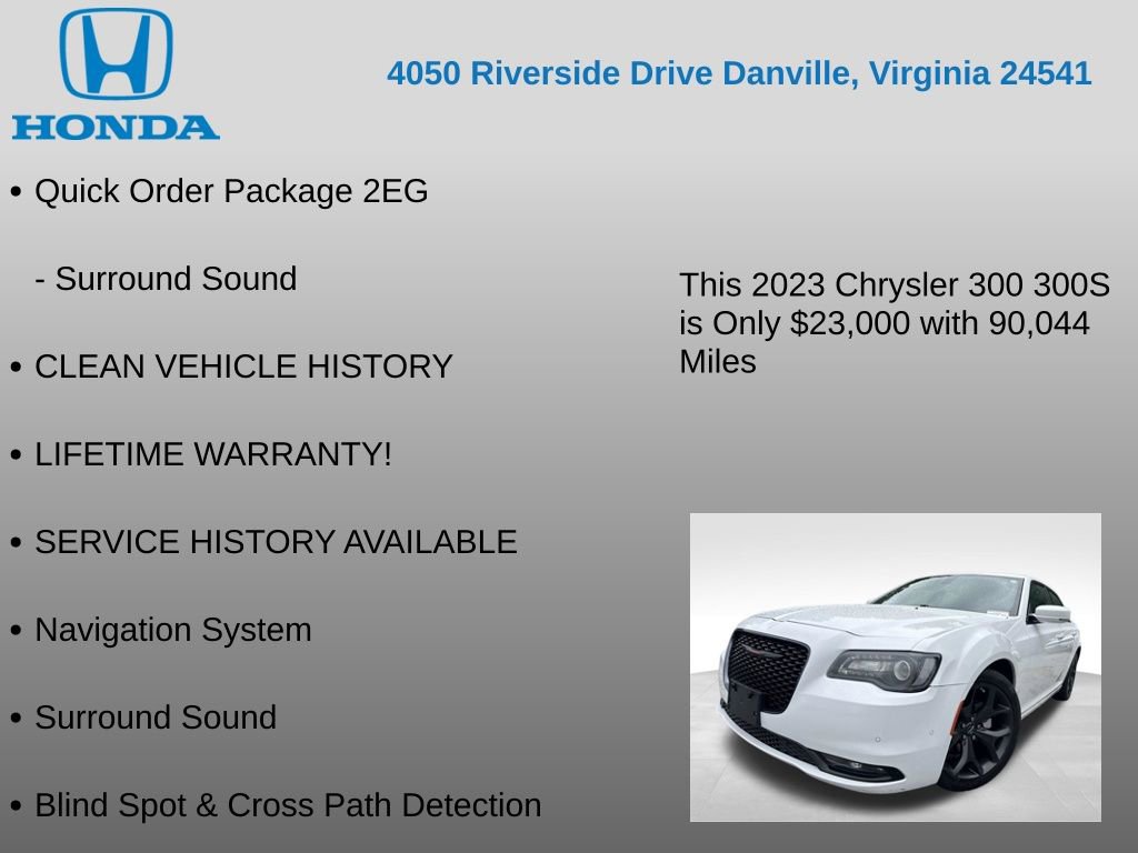 Used 2023 Chrysler 300 S RWD image 7