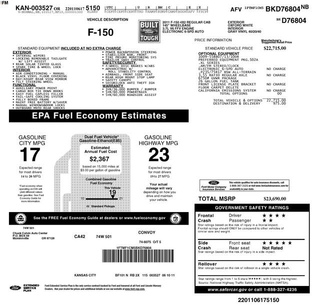 Used 2011 Ford F150 XL image 2