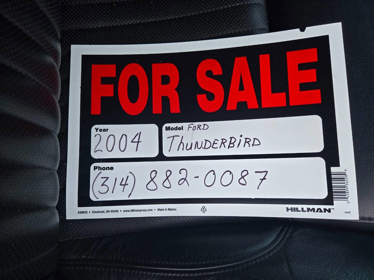 Used 2004 Ford Thunderbird Deluxe RWD image 31