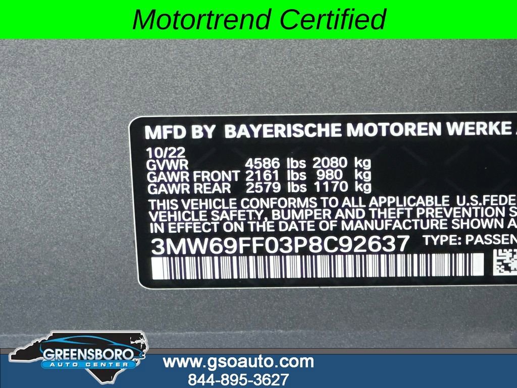 Used 2023 BMW 330i Sedan w/ Driving Assistance Package image 51