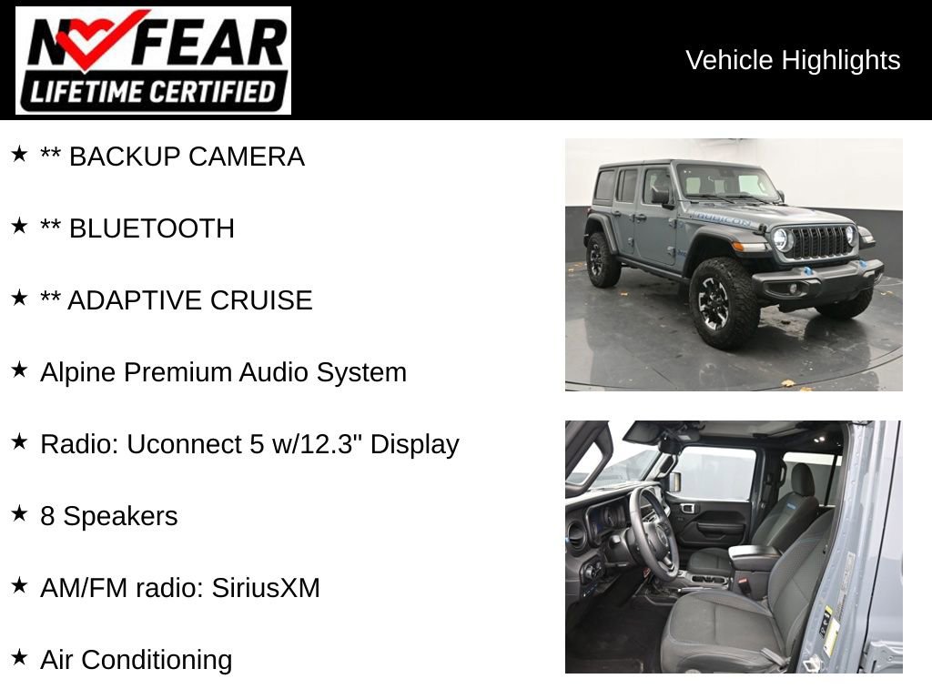 Used 2024 Jeep Wrangler Unlimited Rubicon 4xe image 2