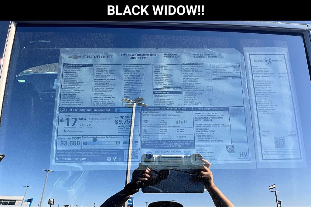 New 2026 Chevrolet Silverado 1500 High Country w/ High Country Premium Package image 14