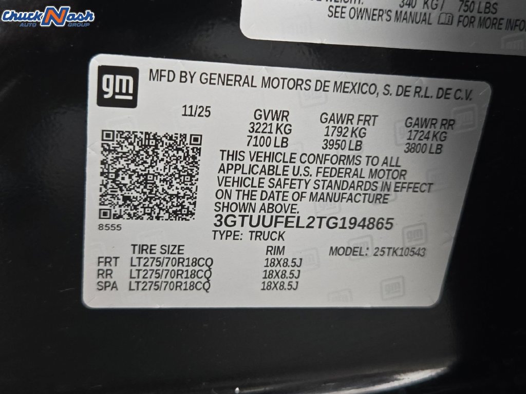 Certified 2026 GMC Sierra 1500 AT4X AWD/4WD image 40