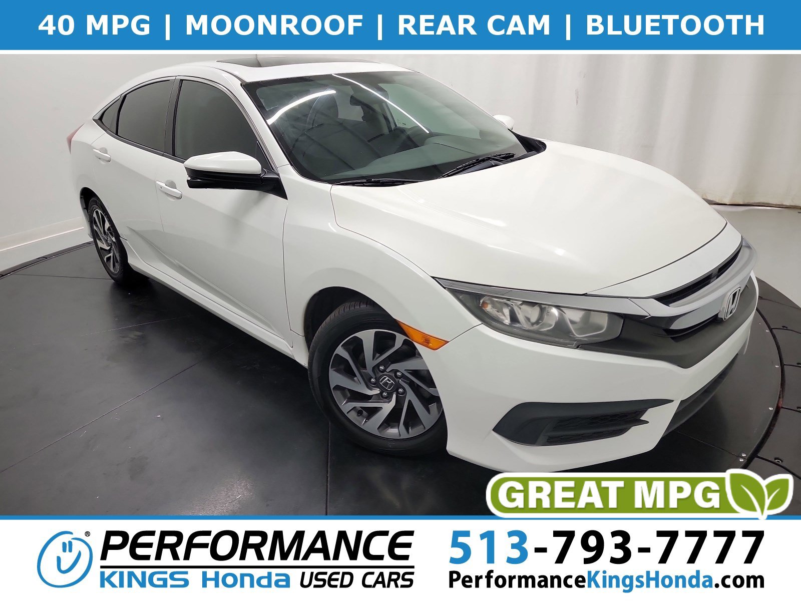 Used 2018 Honda Civic EX