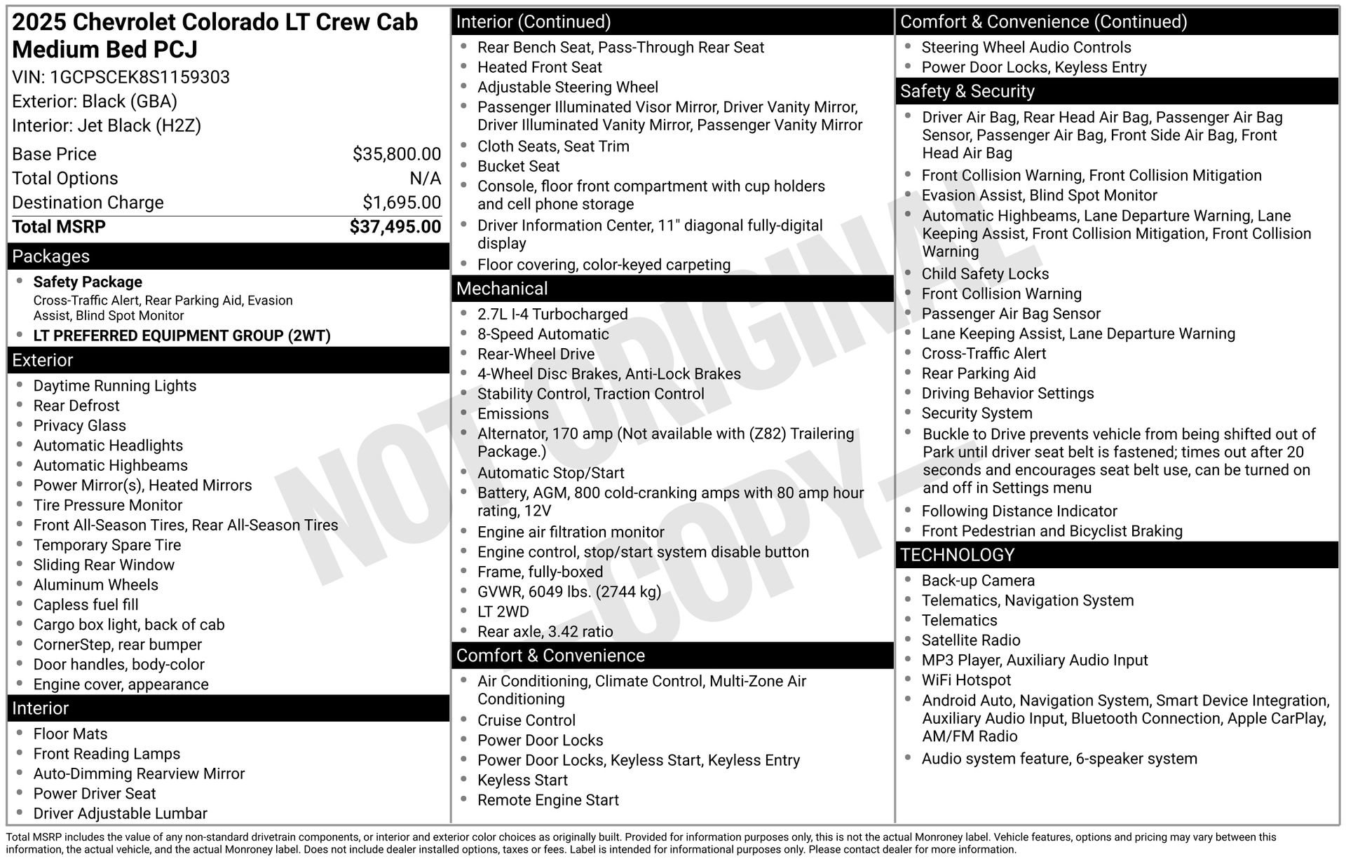 Used 2025 Chevrolet Colorado LT RWD image 27