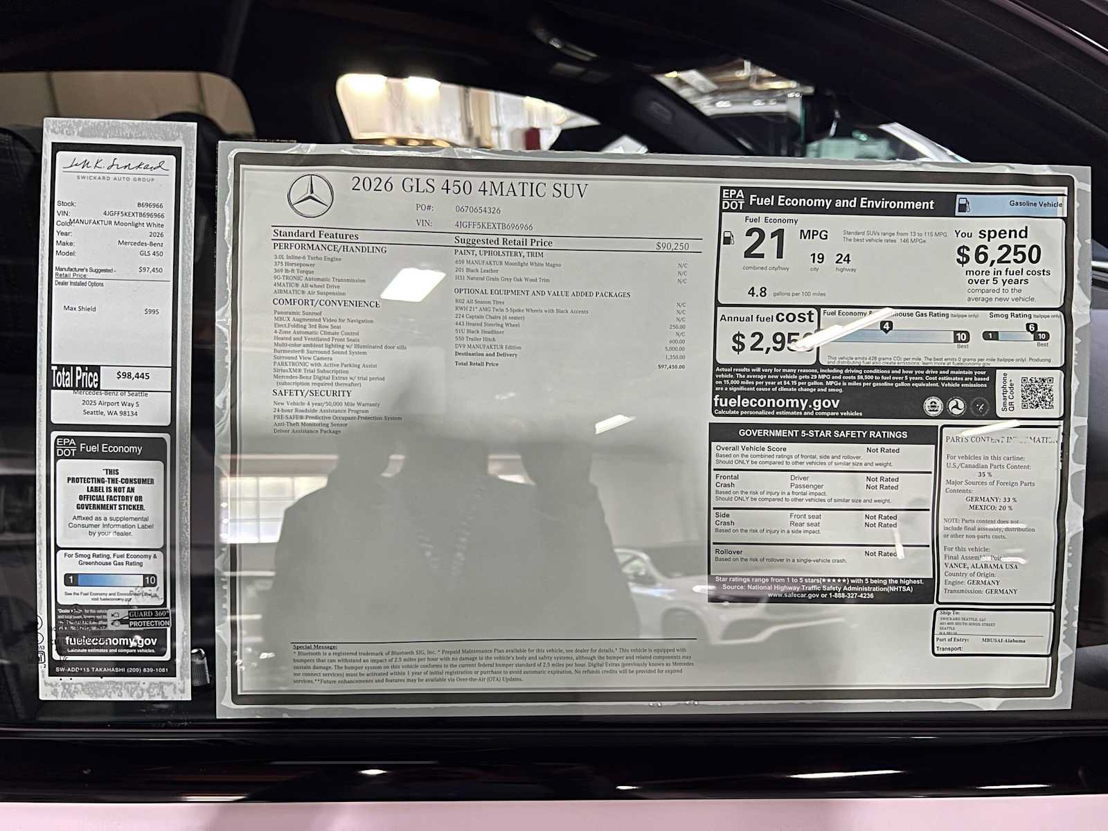 New 2026 Mercedes-Benz GLS 450 4MATIC image 48