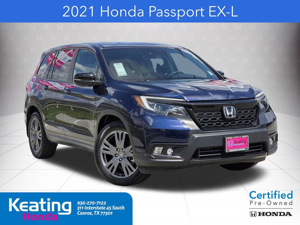 Certified 2021 Honda Passport EX-L