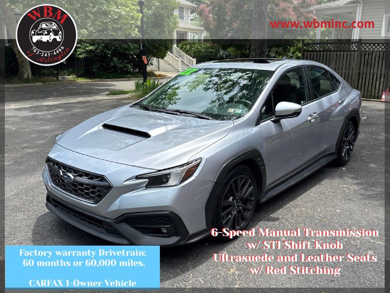 Used 2022 Subaru WRX Limited AWD/4WD image 1