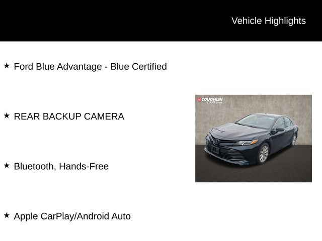 Used 2019 Toyota Camry LE FWD video 2