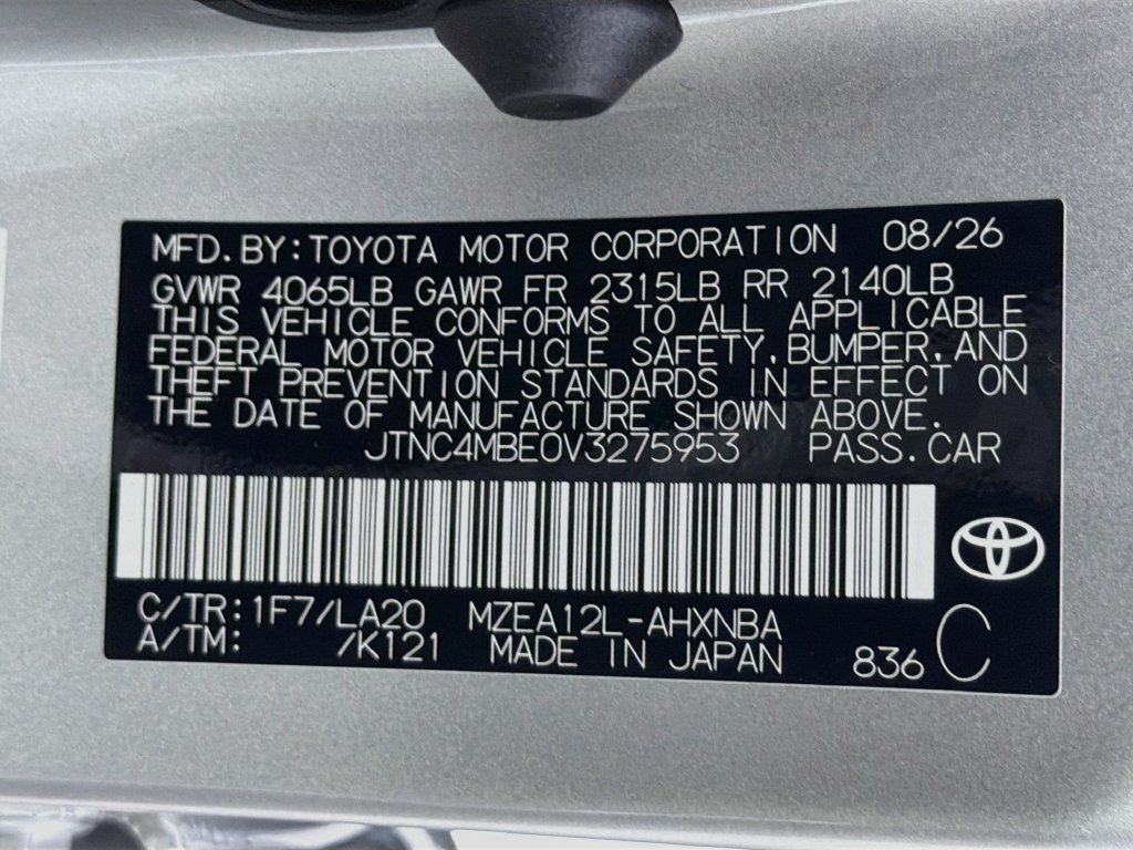New 2027 Toyota Corolla XSE FWD image 27
