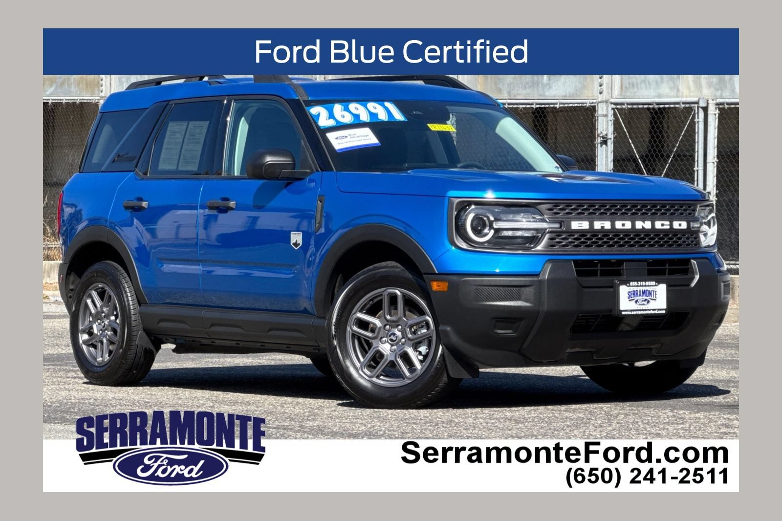 Certified 2025 Ford Bronco Sport Big Bend