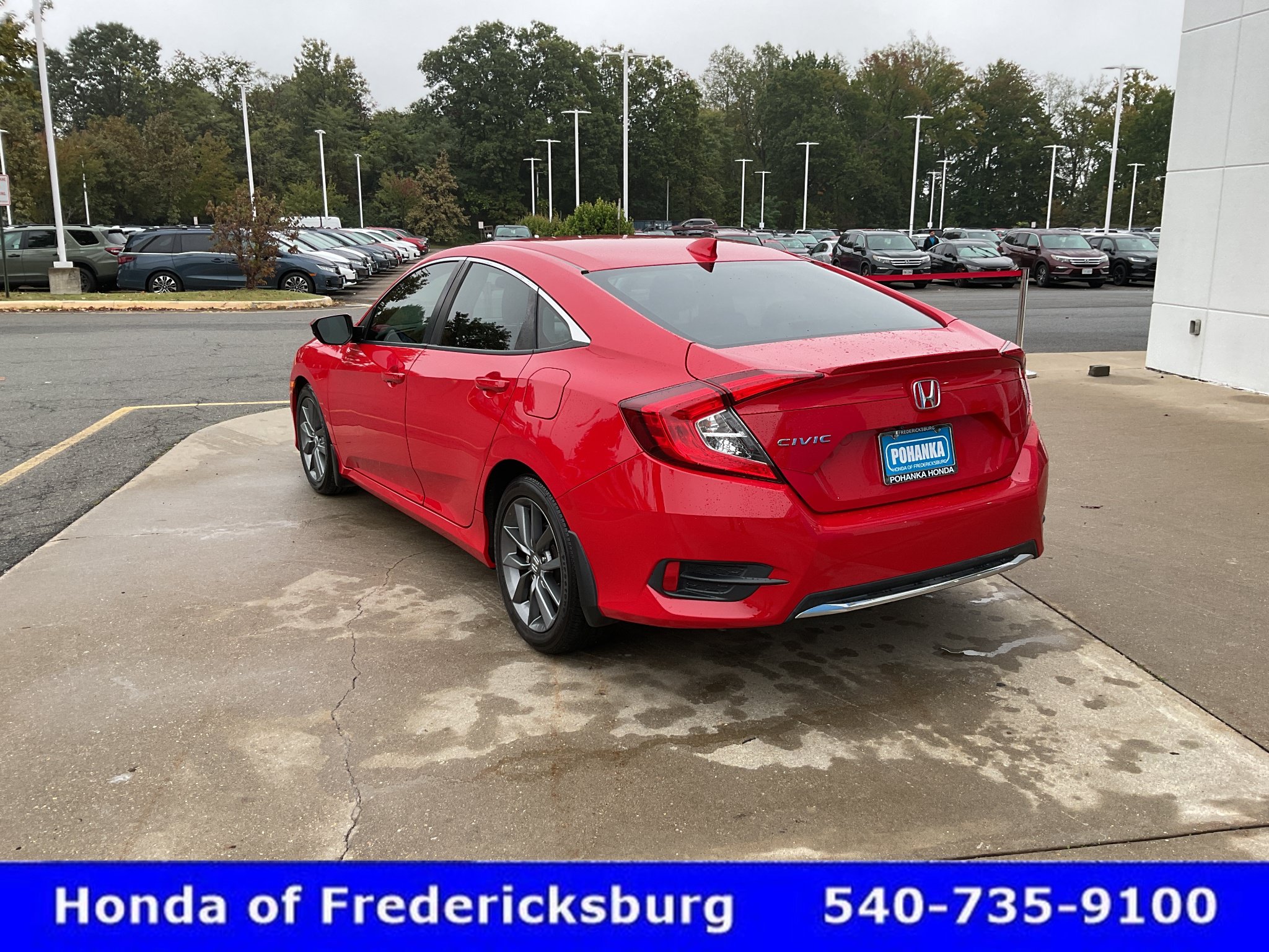 Certified 2021 Honda Civic EX image 4