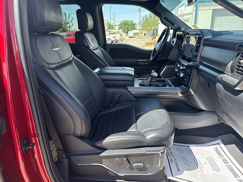 Used 2022 Ford F150 Platinum w/ Equipment Group 701A High AWD/4WD image 14