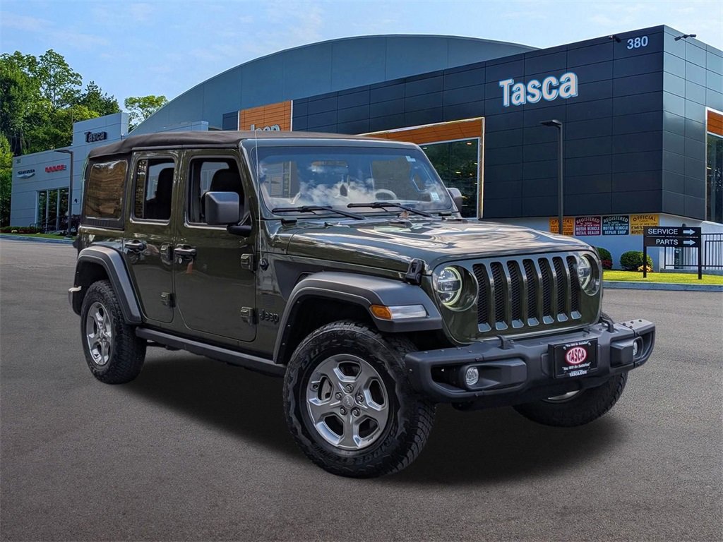 Certified 2021 Jeep Wrangler Unlimited Sport