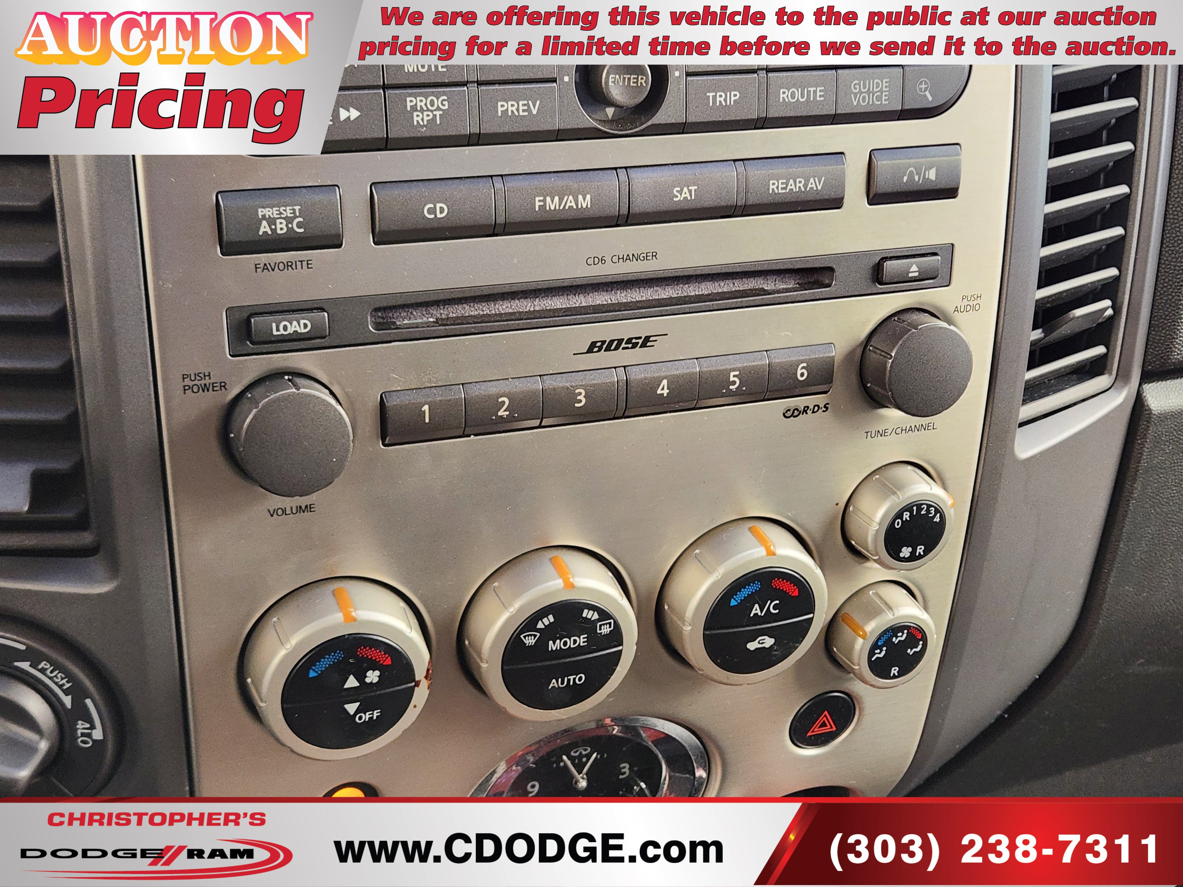 Used 2004 INFINITI QX56 4WD w/ Smart Vision Pkg image 27