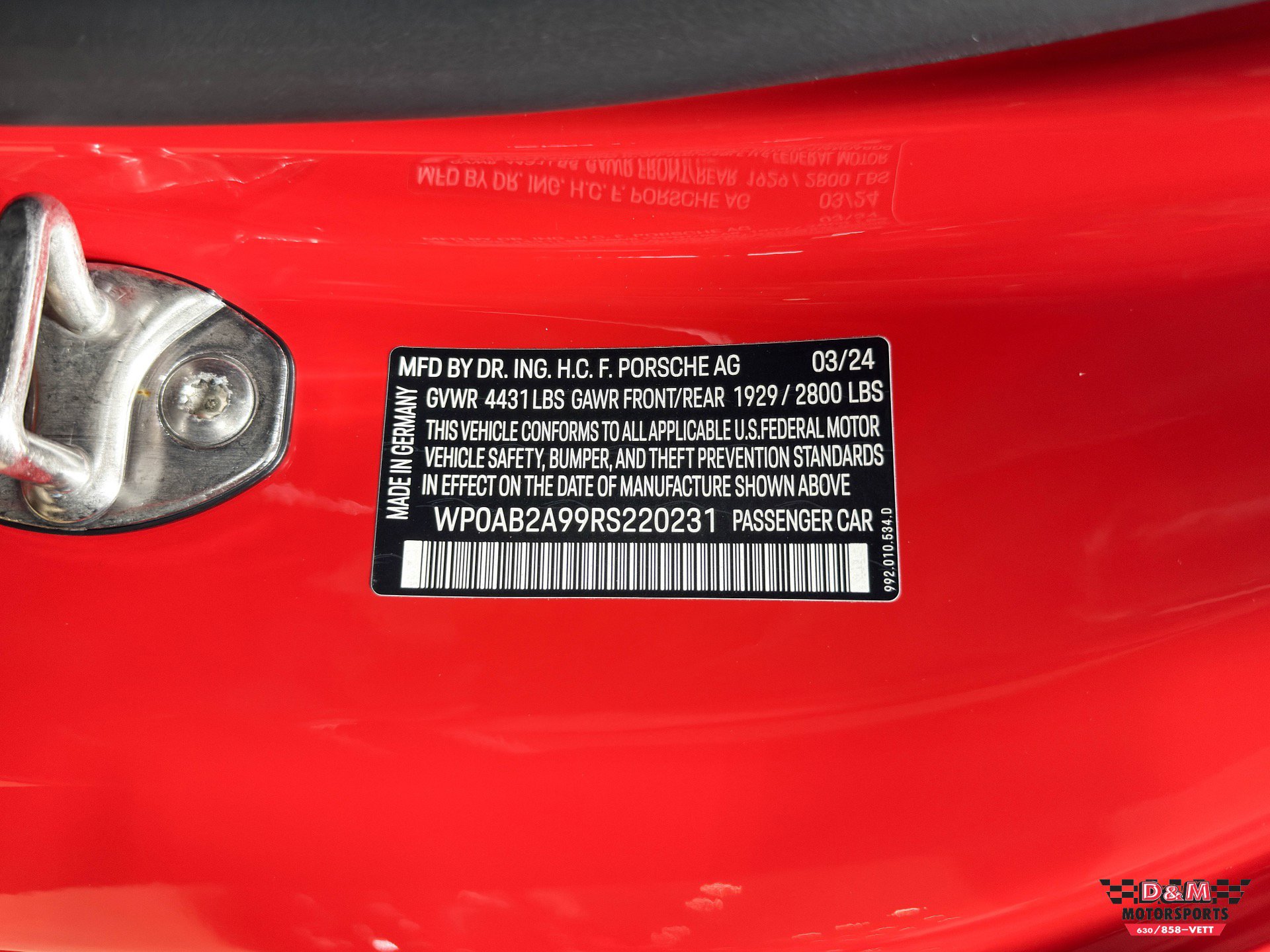 Used 2024 Porsche 911 Carrera 4S AWD/4WD image 61