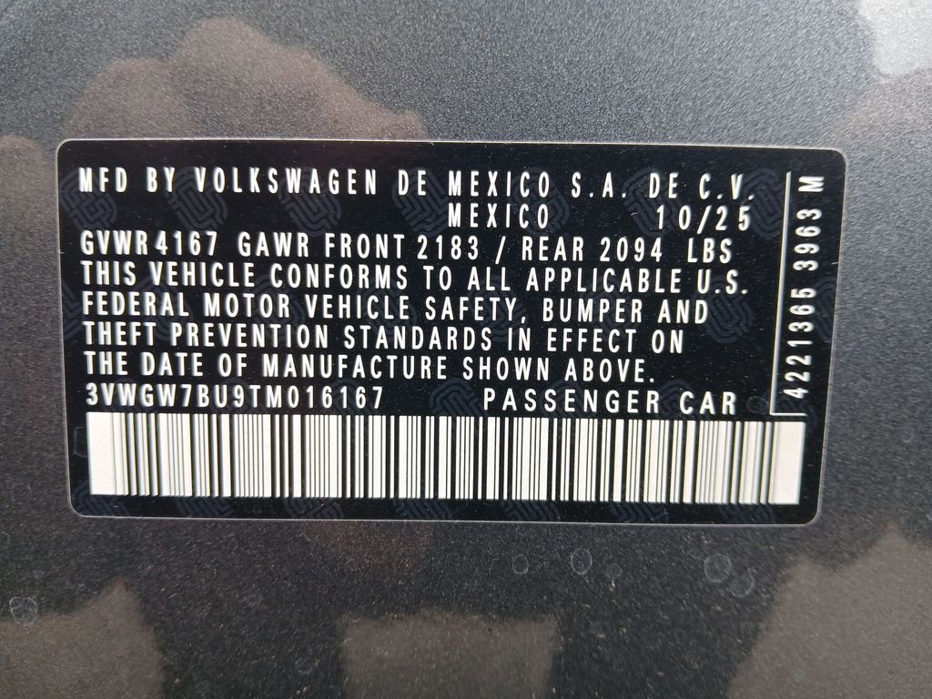 New 2026 Volkswagen Jetta SEL image 30