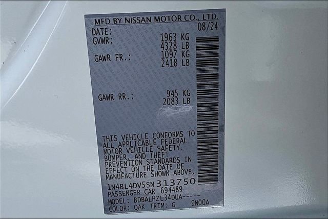 Used 2025 Nissan Altima 2.5 SV image 18