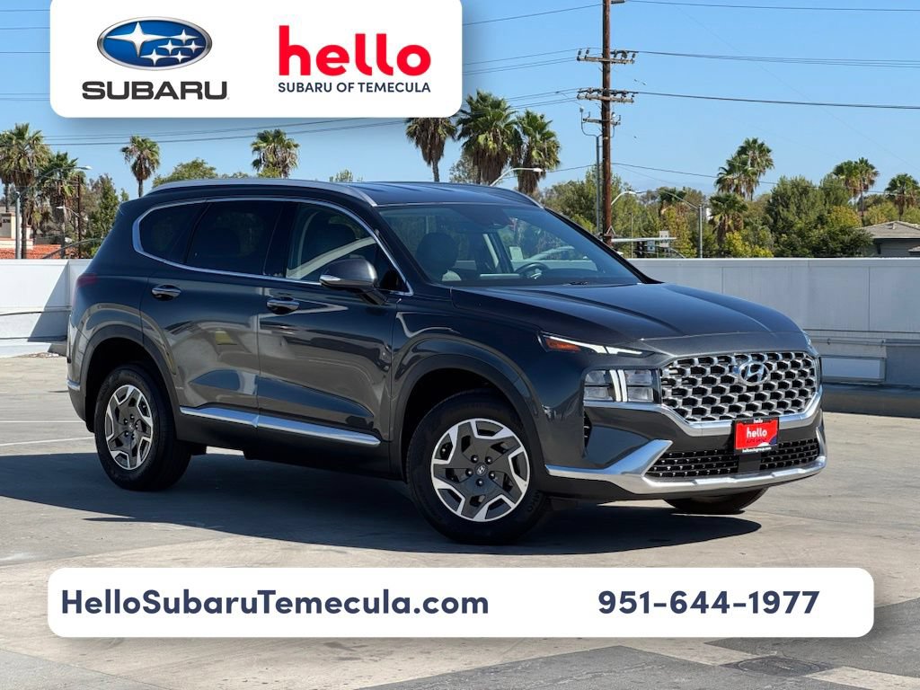 Used 2023 Hyundai Santa Fe Blue w/ Cargo Package AWD/4WD image 1