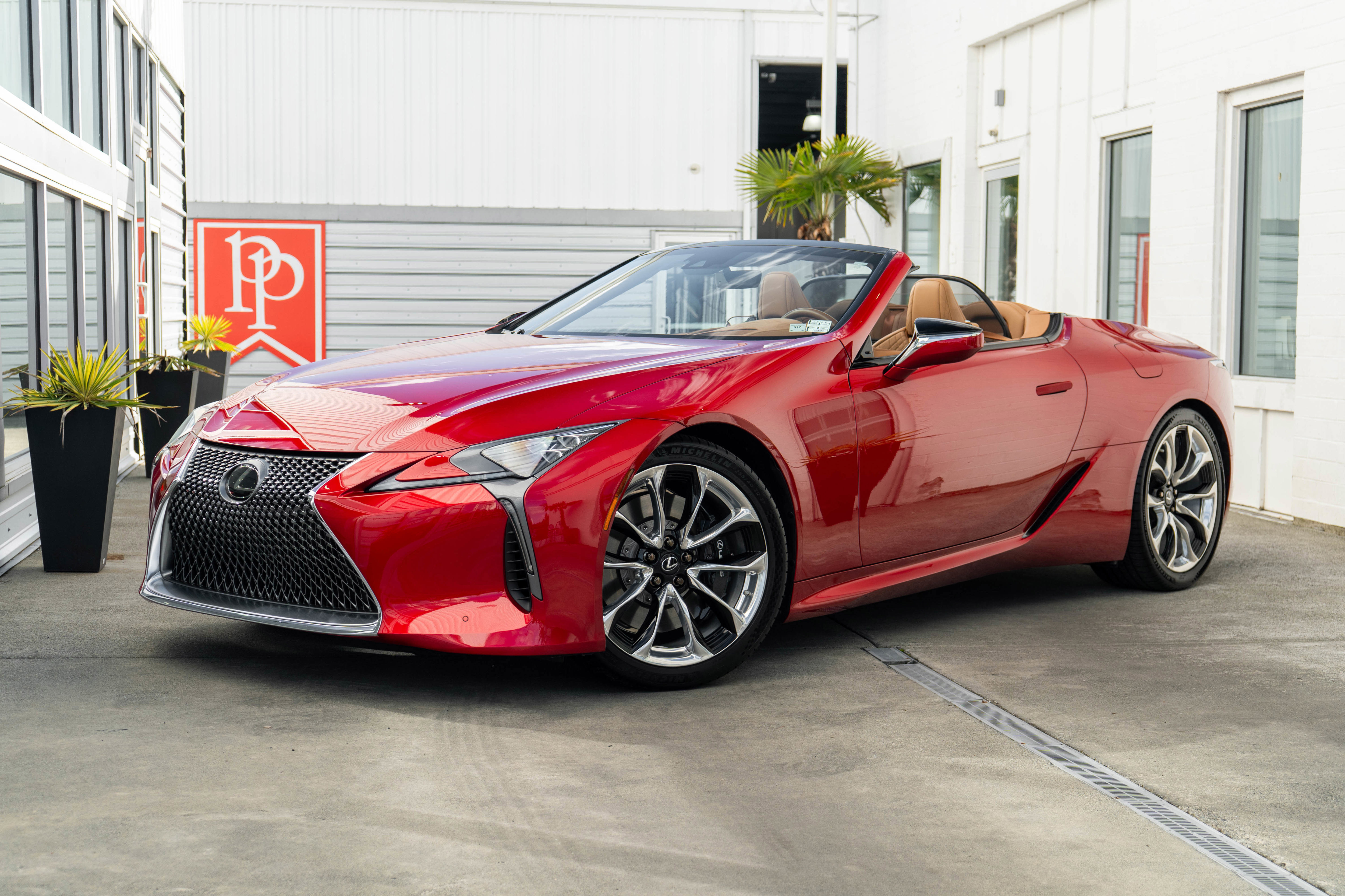 Used 2022 Lexus LC 500 Convertible w/ Touring Package image 2