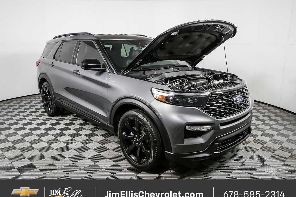 Used 2023 Ford Explorer ST-Line w/ Class IV Trailer Tow Package RWD image 37