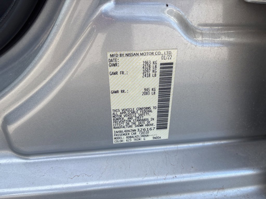 Used 2022 Nissan Altima 2.5 SV image 42