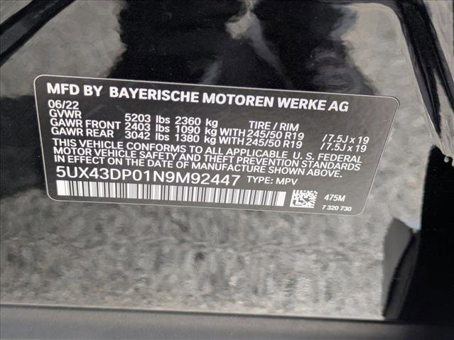 Used 2022 BMW X3 sDrive30i w/ Convenience Package image 26