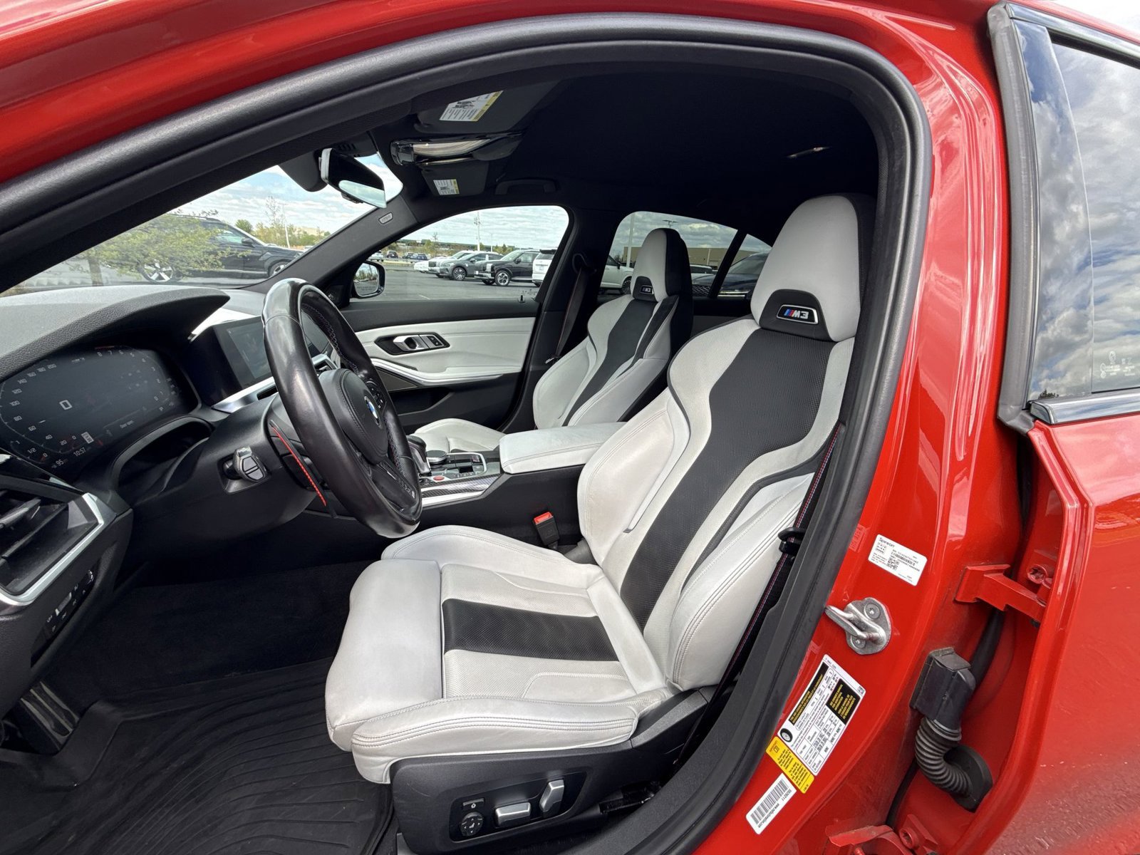 Used 2021 BMW M3 Competition w/ Parking Assistance Package RWD image 12