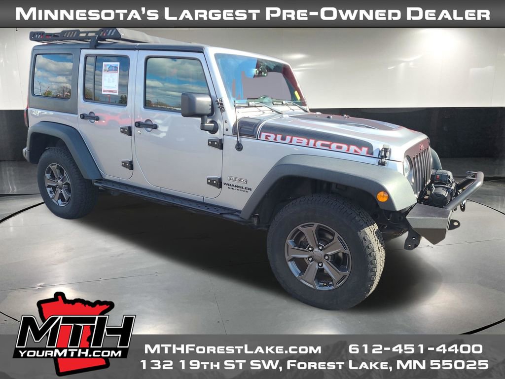Used 2017 Jeep Wrangler Unlimited Rubicon AWD/4WD image 1