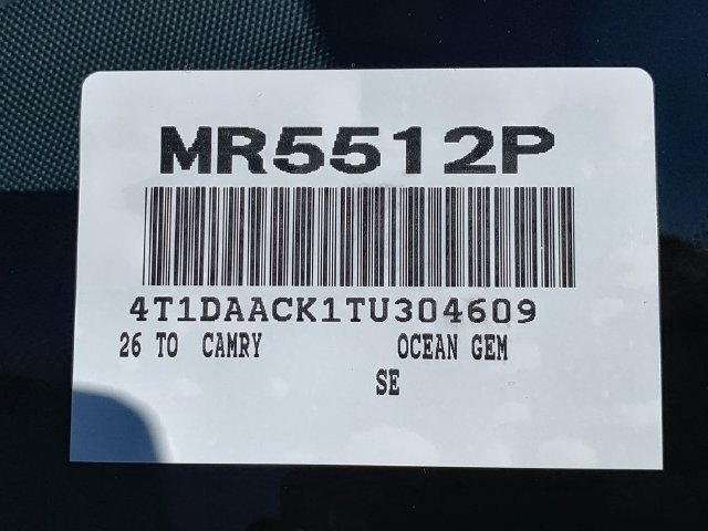 Used 2026 Toyota Camry SE FWD image 47