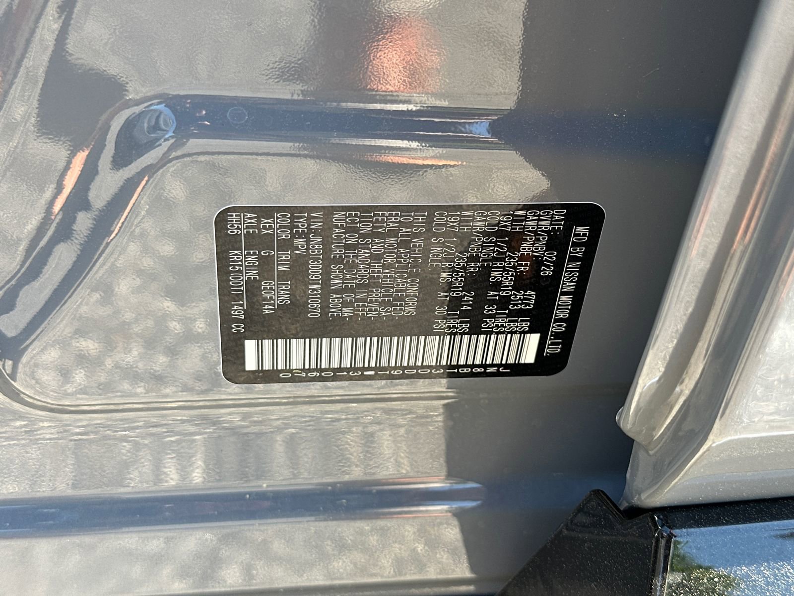 New 2026 Nissan Rogue Platinum image 34