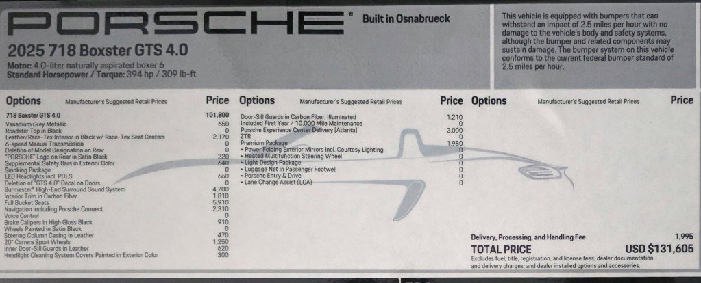 Used 2025 Porsche 718 Boxster GTS image 45