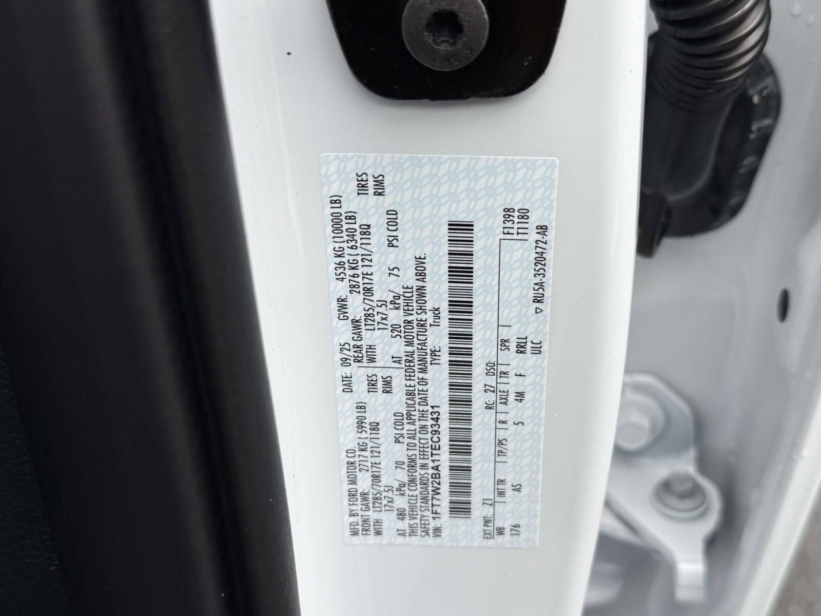 New 2026 Ford F250 XL w/ XL Off-Road Package image 20