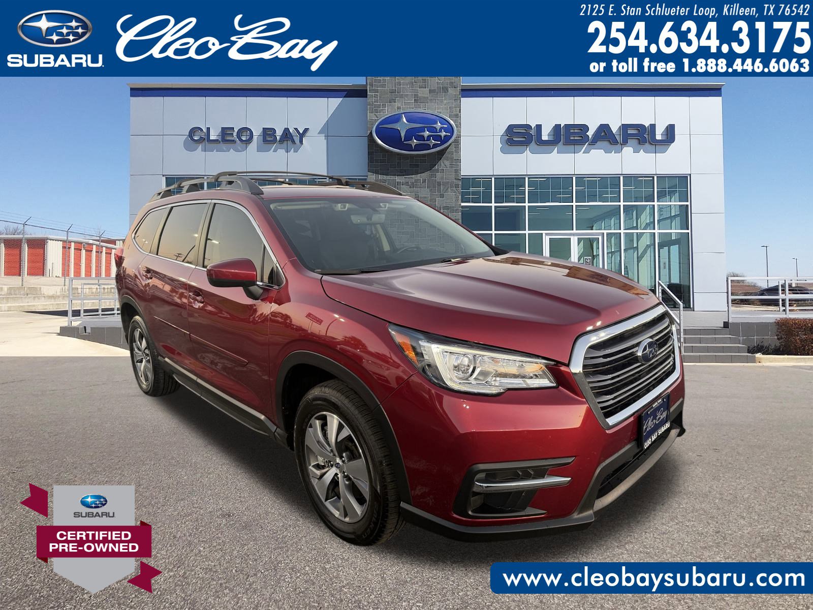 Certified 2022 Subaru Ascent Premium w/ Convenience Package