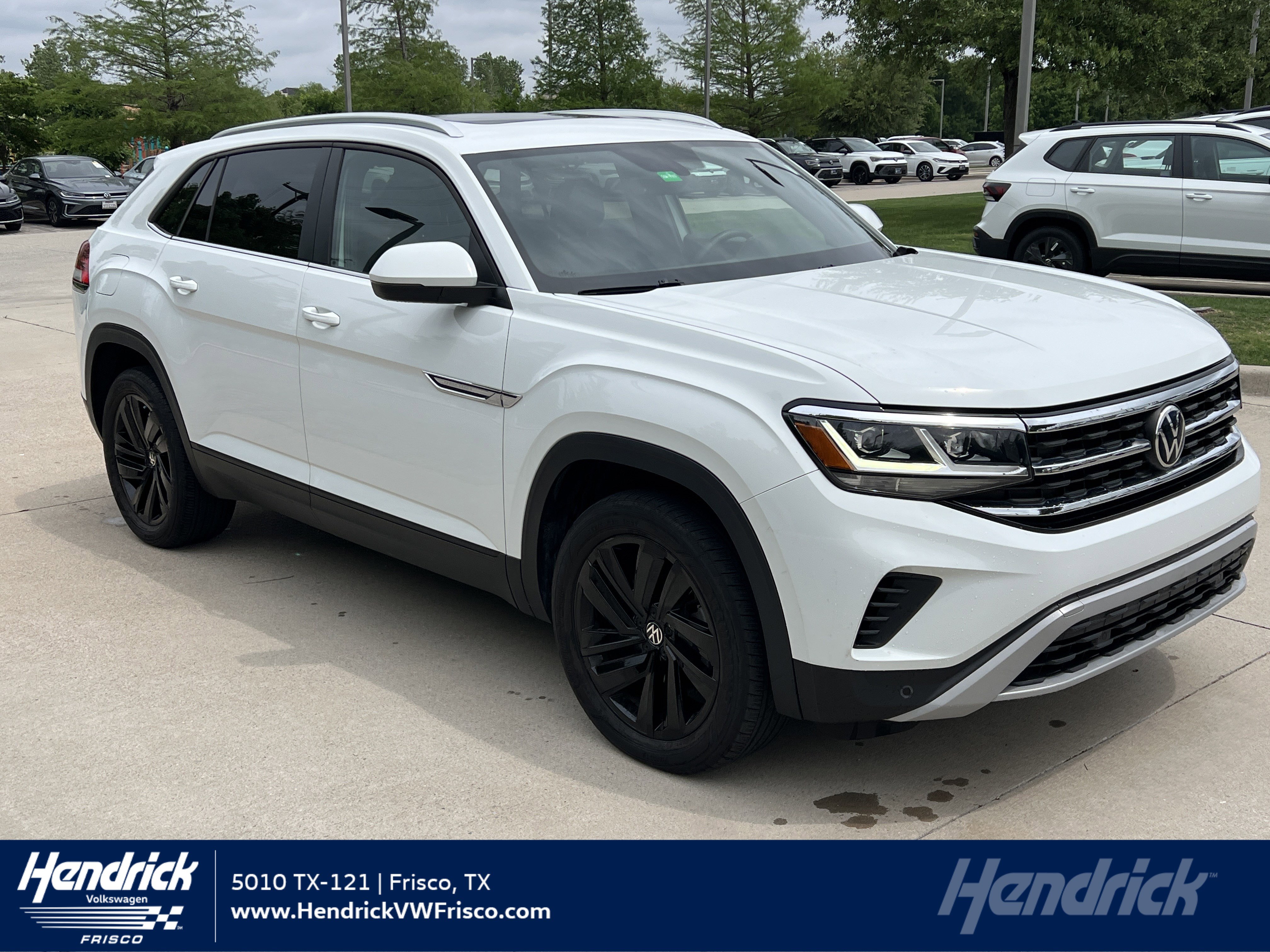 Certified 2023 Volkswagen Atlas Cross Sport SE w/ Panoramic Sunroof Package