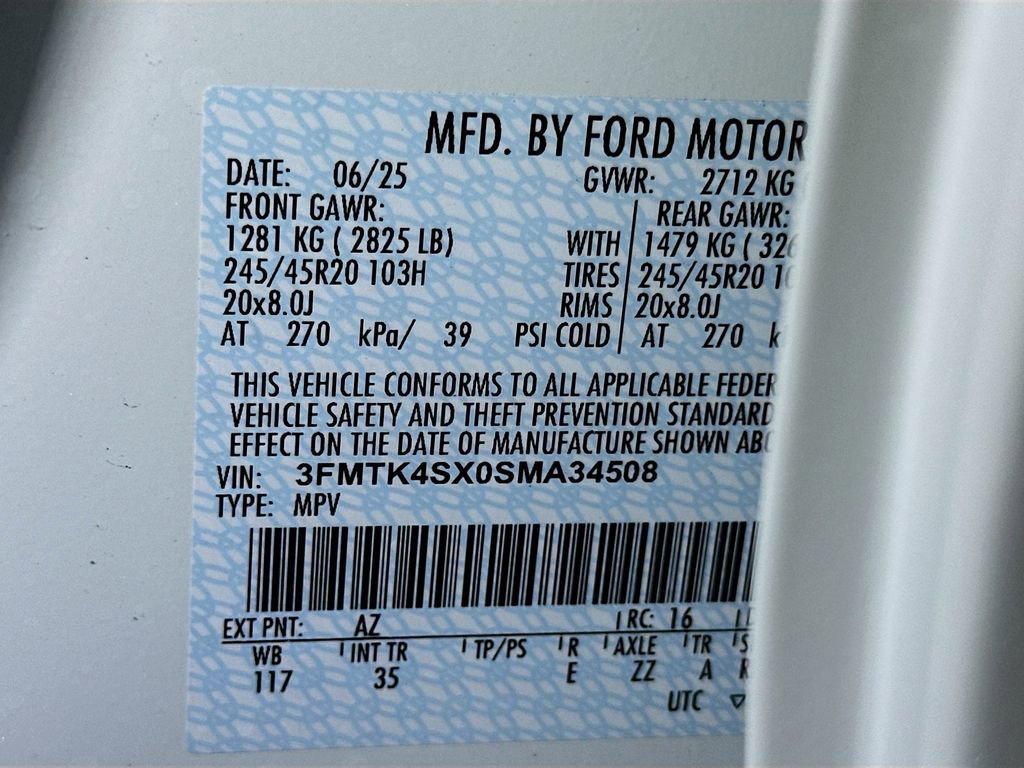 New 2025 Ford Mustang Mach-E GT w/ Interior Protection Package AWD/4WD image 17