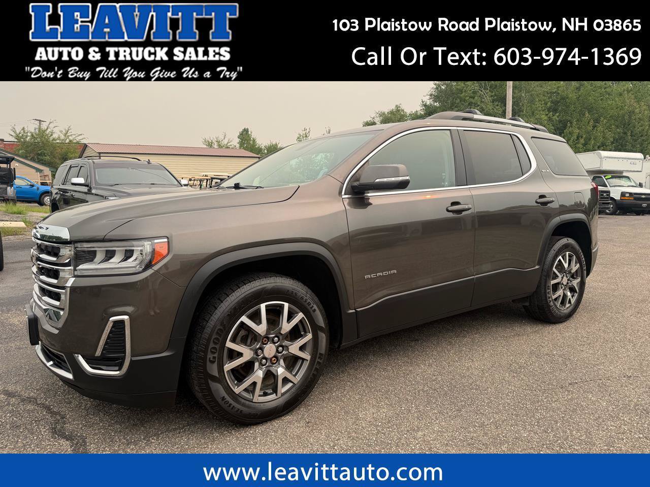 Used 2020 GMC Acadia SLE w/ Driver Convenience Package