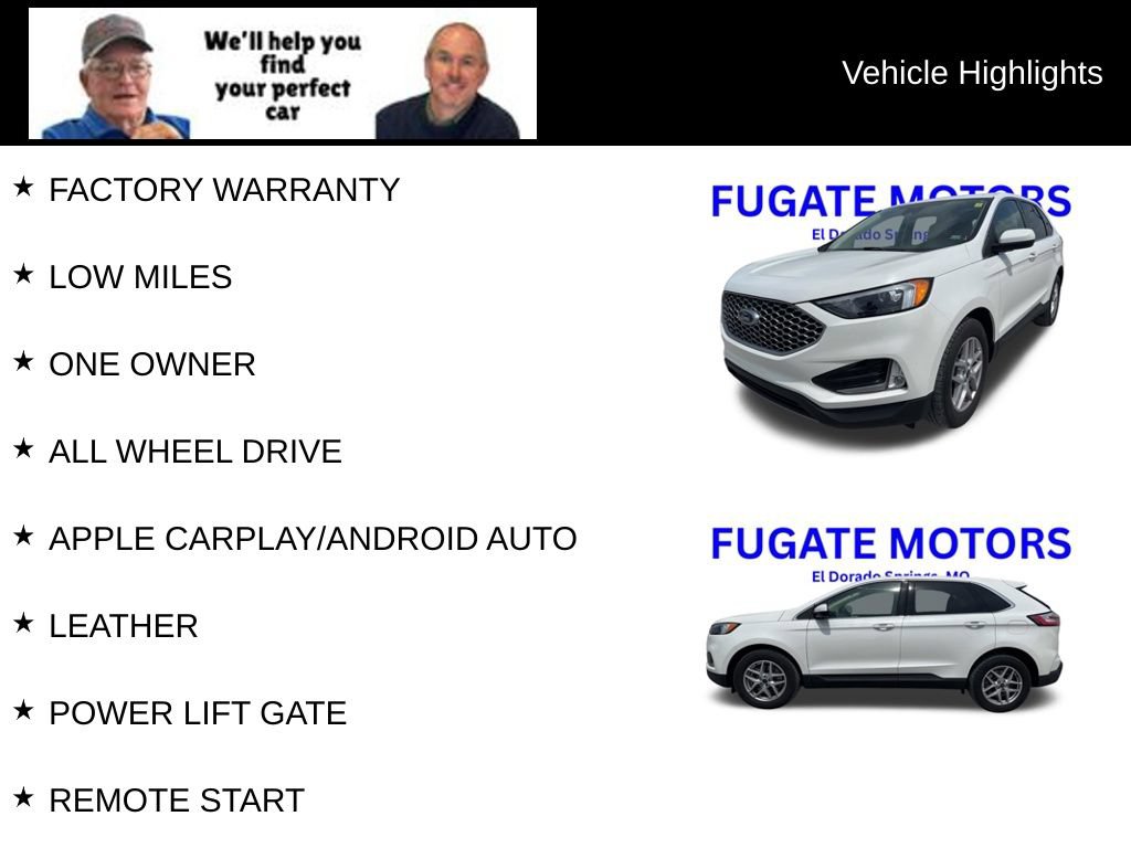 Used 2023 Ford Edge SEL w/ Convenience Package AWD/4WD image 8